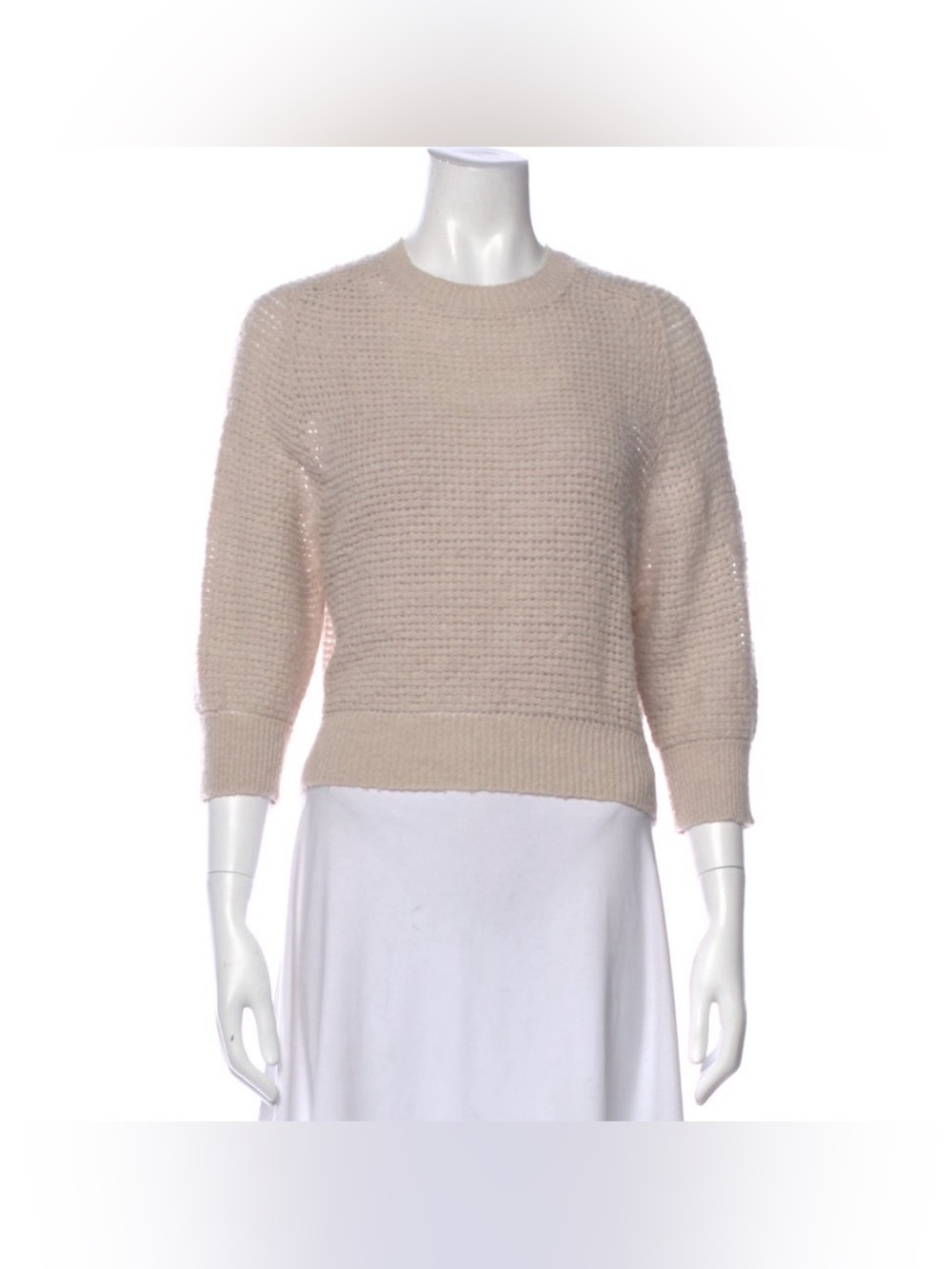 Peserico 3/4 sleeve sweater, S